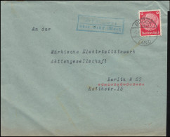 Landpost Buchholz über Brück Mark Auf Brief BRÜCK LAND 1.11.37 - Brieven En Documenten