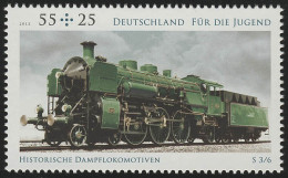 2946 Jugend 55 Cent: Schnellzuglokomotive ** - Neufs