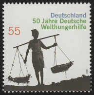 2928 Deutsche Welthungerhilfe Lastenträger In Indien ** - Unused Stamps