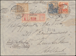 Niederländisch-Indien R-Brief MAGELANG 18.10.1924 Nach AMSTERDAM 24.11.24 - Niederländisch-Indien