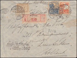 Niederländisch-Indien R-Brief MAGELANG 18.10.1924 Nach AMSTERDAM 24.11.24 - Indes Néerlandaises
