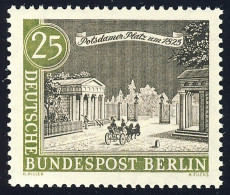 222 Alt-Berlin 25 Pf Potsdamer Platz ** - Unused Stamps