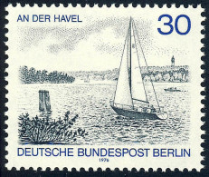 529 Ansichten 30 Pf Havel ** - Unused Stamps