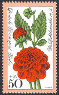 526 Gartenblumen 50+25 Pf Dahlie ** - Unused Stamps