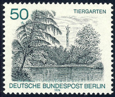 531 Ansichten 50 Pf Tiergarten ** - Unused Stamps