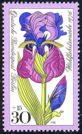 524 Gartenblumen 30+15 Pf Iris ** - Ongebruikt