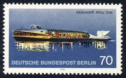 487 Motorschiff Moby Dick 70 Pf ** - Unused Stamps