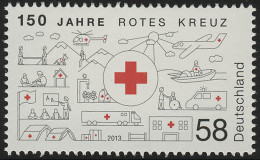 2998 Rotes Kreuz, Postfrisch ** - Ungebraucht