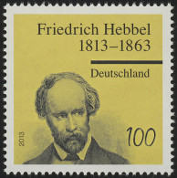 2990 Friedrich Hebbel ** - Ongebruikt
