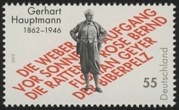2963 Gerhart Hauptmann ** - Unused Stamps