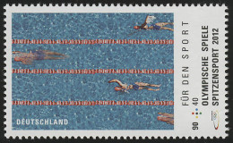 2925 Sporthilfe Schwimmen Sommerolympiade London ** - Unused Stamps