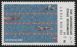 2925 Sporthilfe Schwimmen Sommerolympiade London ** - Neufs