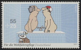 2838 Wofa Loriot Herren Im Bad ** - Unused Stamps