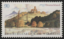 2847 Zweibrückenblick Im Werratal ** - Unused Stamps