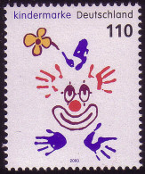 2134 Für Uns Kinder Clown Aus Block 53 ** - Ungebraucht