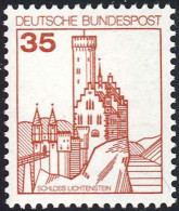 1139 Burgen Und Schlösser 35 Pf Lichtenstein, ** - Unused Stamps