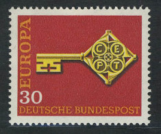 560 Europa 30 Pf Kreuzbartschlüssel ** - Unused Stamps