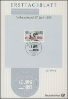 ETB 29/2003 Volksaufstand 17.Juni 1953 - 2001-2010