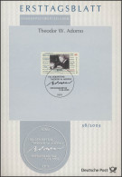 ETB 38/2003 Theodor W. Adorno, Philosoph - 2001-2010