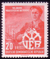 527 VEB ** Postfrisch - Unused Stamps