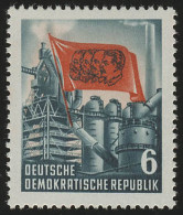 344 YII Karl Marx 6 Pf  Wz.2 YII ** Postfrisch - Neufs