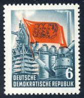 344 Karl Marx 6 Pf ** Postfrisch - Neufs