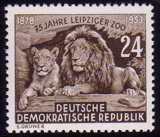 397 Leipziger Zoo ** - Unused Stamps