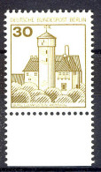 534 Burgen U.Schl. 30 Pf Unterrand ** Postfrisch - Ongebruikt