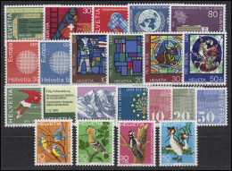 918-939 Schweiz-Jahrgang 1970 Komplett, Postfrisch - Sonstige & Ohne Zuordnung