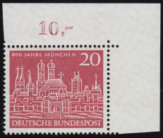 289 München ** Ecke O.r. - Unused Stamps