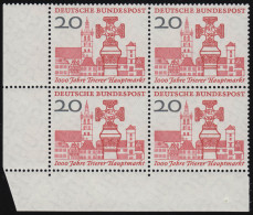 290 Trierer Hauptmarkt ** Eck-Vbl U.l. Dg-1 - Unused Stamps