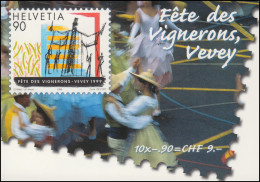 Schweiz Markenheftchen 0-115, Winzerfest Vevey 1999, ** - Carnets