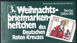 DRK/Weihnachten 1984/85 3. MH 50 Pf, 6x729, Postfrisch - Libretti