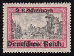 729x Danzig Mit Aufdruck 2 RM, **  Postfrisch - Unused Stamps