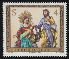 1759 Weihnachten, Weihnachtskrippe Pfarrkirche Kitzbühel, 4 S, Postfrisch ** - Unused Stamps