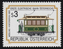 1757 Erste Elektrische Bahn Österreichs: Mödling-Hinterbrühl, Triebwagen 3 S ** - Nuevos