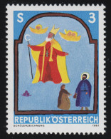 1761 Jugend: Schülerzeichnung, Altarbild Filialkirche St. Nikolai, Pram, 3 S ** - Unused Stamps
