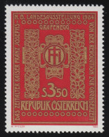 1775 Landesausstellung "Zeitalter Kaiser Franz Josephs", Bucheinband, 3.50 S ** - Unused Stamps