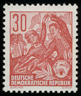 582A Fünfjahrplan 30 Pf, Zähnung A, ** - Unused Stamps