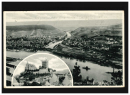 AK Bingen, Bingerbrück Am Rhein, Burg Klopp, Feldpost, Bingen (Rhein) 2.7.1940 - Altri & Non Classificati