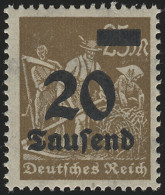 281 Arbeiter 20 Tsd Auf 25 M ** - Unused Stamps