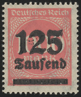 291a Ziffern Im Kreis 125 Tsd Auf 1000 M ** - Unused Stamps