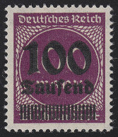 289a Ziffern Im Kreis 100 Tsd Auf 100 M ** - Unused Stamps