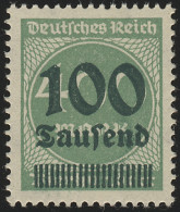 290 Ziffern Im Kreis 100 Tsd Auf 400 M ** - Unused Stamps