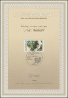 ETB 03/1990 Ernst Rudorff, Musiklehrer - 1st Day – FDC (sheets)