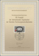 ETB 08/1989 Rechnungskontrollbehörde - 1er Día – FDC (hojas)