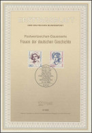 ETB 09/1989 Frauen, Lotte Lehmann, Luise Von Preußen - 1st Day – FDC (sheets)