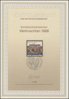 ETB 17/1988 Weihnachten - 1. Tag - FDC (Ersttagblätter)