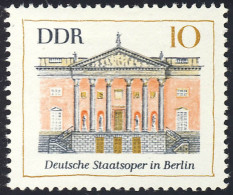 1435 Bauwerke Staatsoper Berlin 10 Pf ** - Unused Stamps