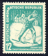 298 Wintersportmeisterschaften 12 Pf ** - Unused Stamps